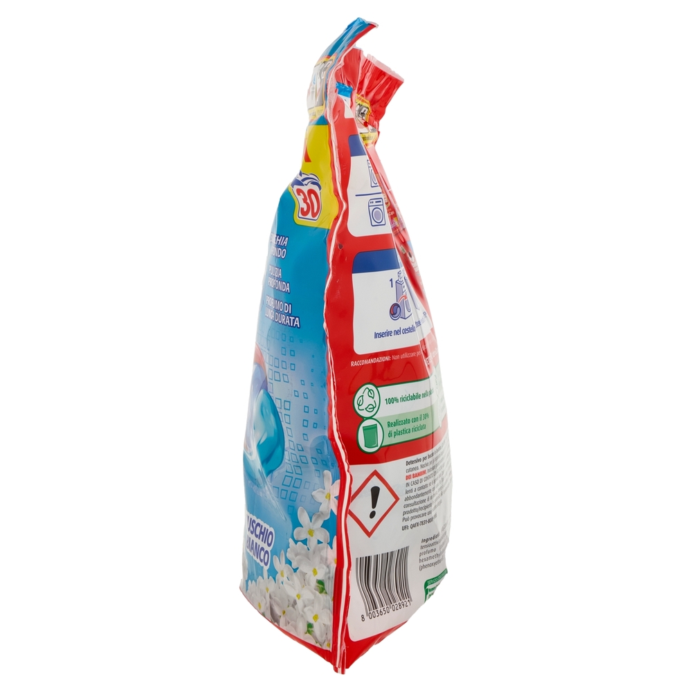 Omino Bianco Detersivo IdroCaps Scioglimacchie Doypack 30 caps 570 ml